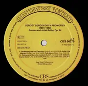 LP - Sergei Prokofiev - Dimitri Mitropoulos , The New York Philharmonic Orchestra - Romeo And Juliet (Excerpts-Auszüge-Extraits)