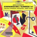 CD - Sergei Prokofiev - The Chicago Symphony Orchestra , James Levine - Symphonies Nos. 1 'Classical' & 5