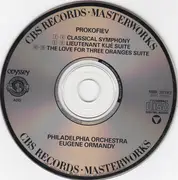 CD - Sergei Prokofiev - The Philadelphia Orchestra , Eugene Ormandy - Classical Symphony / Lt. Kijé Suite / The Love For Three Oranges Suite
