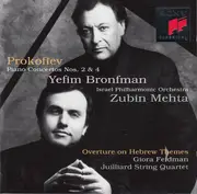 CD - Prokofiev - Piano Concertos Nos. 2 & 4 / Overture On Hebrew Themes