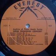 LP - Sergei Prokofiev · Modest Mussorgsky · Alexander Glazunov · Alexander Scriabine · Nikolai Rimsky-Ko - Serge Prokofiev Concert - 60s Pressing