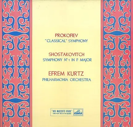 Prokofiev / Shostakovich - "Classical" Symphony / Symphony No 1 In F Major