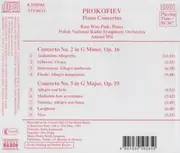 CD - Prokofiev - Piano Concertos No.2, Op.16 - No.5, Op.55