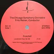 LP - Sergei Prokofiev , Igor Stravinsky / The Chicago Symphony Orchestra / Fritz Reiner - Lieutenant Kije / Song Of The Nightingale
