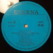 LP - Sergei Prokofiev , Itzhak Perlman , BBC Symphony Orchestra , Gennadi Rozhdestvensky - Violinkonzerte