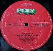 LP - Sergei Prokofiev , Mathias Wieman - Peter Und Der Wolf - No Original Cover