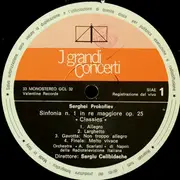 LP - Sergei Prokofiev , Sergiu Celibidache , David Oistrach - Sinfonia N.1 Op.25 'Classica' / Concerto N.1 Per Violino Op.19