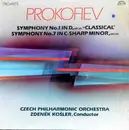 LP - Sergei Prokofiev , The Czech Philharmonic Orchestra , Zdeněk Košler - Symphony No.1 In D 'Classical' / Symphony No.7 In C-Sharp Minor