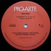 LP - Sergei Prokofiev , The Czech Philharmonic Orchestra , Zdeněk Košler - Symphony No. 6 Op. 111