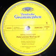 LP - Sergei Prokofiev / Astrid Lindgren - Mathias Wieman / Leopold Mozart - Peter Und Der Wolf - Ein Musikalisches Märchen / Zwei Geschichten / Kindersymphonie