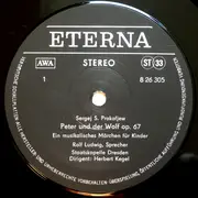 LP - Sergei Prokofiev / Benjamin Britten - Peter Und Der Wolf / Orchesterführer Für Junge Leute