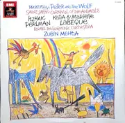 LP - Sergei Prokofiev / Camille Saint-Saëns , Itzhak Perlman , Katia Et Marielle Labèque , Israel Philha - Peter And The Wolf / Carnival Of The Animals