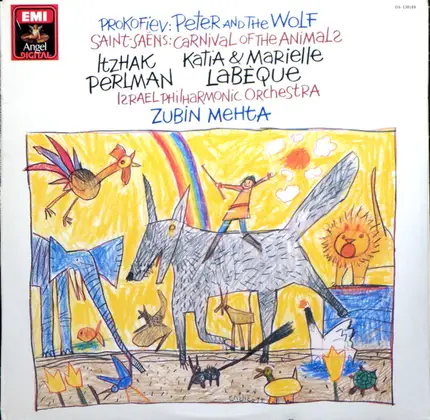 Sergei Prokofiev / Camille Saint-Saëns , Itzhak Perlman , Katia Et Marielle Labèque , Israel Philha - Peter And The Wolf / Carnival Of The Animals