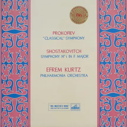 Prokofiev / Shostakovich - "Classical" Symphony / Symphony № 1 In F Major