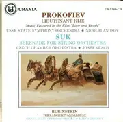 CD - Prokofiev / Josef Suk / Anton Rubinstein - Prokofiev: Lt. Kije Suite / Suk: Serenade / Rubinstein: Toreador et Andalouse
