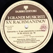 LP - Rachmaninoff - Concerto N.2 Per Pianoforte / Rapsodie Su Un Tema Di Paganini - Booklet