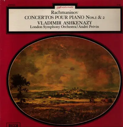 Sergei Rachmaninoff - Vladimir Ashkenazy , London Symphony Orchestra , André Previn - Concertos Pour Piano Nos. 1 & 2