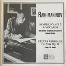 Double CD - Sergei Vasilyevich Rachmaninoff - BBC Welsh Symphony Orchestra , Tadaaki Otaka , John Lill - Symphony No. 2 & Vocalise / Etudes-Tableaux Op. 33 & Op. 39