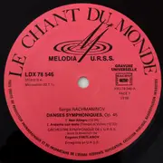 LP - Rachmaninoff - Danses Symphoniques, Op.45 - Gatefold