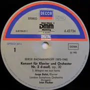LP - Rachmaninov - Piano Concerto No.3 ⋅ Klavierkonzert Nr.3