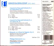 CD - Rachmaninoff - Piano Concertos 1 & 4 / Rhapsody On A Theme By Paganini