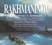 CD-Box - Sergei Vasilyevich Rachmaninoff , BBC National Orchestra Of Wales , Tadaaki Otaka , John Lill - Symphonies • Orchestral Works • Concertos - Fat Box