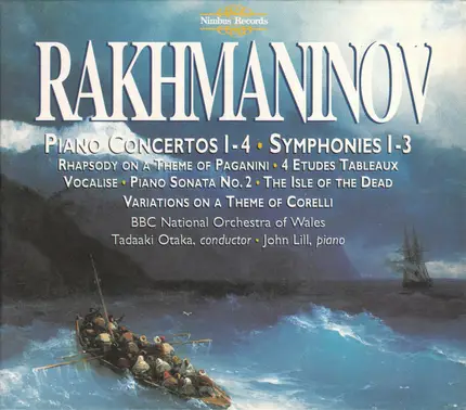 Sergei Vasilyevich Rachmaninoff , BBC National Orchestra Of Wales , Tadaaki Otaka , John Lill - Symphonies • Orchestral Works • Concertos