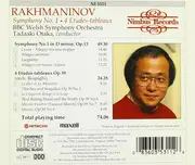 CD - Sergei Vasilyevich Rachmaninoff , BBC Welsh Symphony Orchestra , Tadaaki Otaka - Symphony No. 1 / 4 Etudes-tableaux