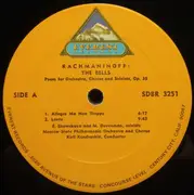 LP - Rachmaninoff - The Bells, Op. 35 (Based On The Poems Of Edgar Allan Poe)