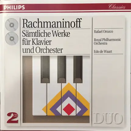 Rachmaninoff - Sämtliche Werke Für Klavier Und Orchester