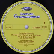 LP - Rachmaninoff - Tamás Vásáry , Yuri Ahronovitch w/ LSO - 3. Klavierkonzert • Piano Concerto No. 3