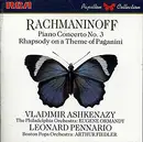 CD - Sergei Vasilyevich Rachmaninoff , Vladimir Ashkenazy , Leonard Pennario - Piano Concerto No. 3 And Rhapsody On A Theme Of Paganini