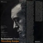 LP - Rachmaninoff, César Franck / Weissenberg, Karajan, Berliner Philh. - Konzert Für Klavier Und Orchester Nr. 2 C-moll Op. 18 / Sinfonische Variationen