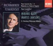 Sergei Vasilyevich Rachmaninoff / Pyotr Ilyich Tchaikovsky - Mikhaïl Rudy , St. Petersburg Philharm - Piano Concertos Nos. 1-4; Rhapsody On A Theme Of Paganini / Piano Concerto No.1
