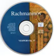 CD-Box - Rachmaninoff - Vespers / Liturgy Of St. John Chrysostom