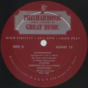 LP-Box - Rachmaninoff,  Schubert - Philharmonic Family Library Of Great Music 12