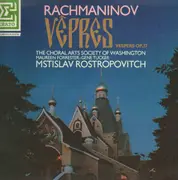 LP - Sergei Vasilyevich Rachmaninoff - Vêpres - Vespers Opus 37 - Digital Recording