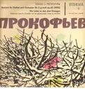 LP - SERGEJ S. PROKOFIEV/ Dresdner Philharmonie, H. Bongartz, H. Kegel - Konzert für Violine und Orchester Nr.2 g-moll op. 63* Die Liebe zu den drei Orangen - blue white label