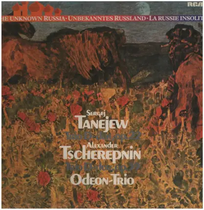 Sergey Ivanovich Taneyev , Alexander Tcherepnin , Odeon Trio - Trio D-Dur op.22 / Trio D-Dur op.39