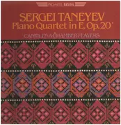 LP - Taneyev - Piano Quartet In E, Op. 20