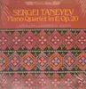 LP - Sergey Ivanovich Taneyev / Cantilena Chamber Players - Piano Quartet In E, Op. 20 - still sealed