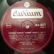10'' - Sergio Centi - Canzoni Romane (Songs From Rome) Volume 2