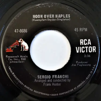 Sergio Franchi - Ciao Ciao (So Long For Now) / Moon Over Naples