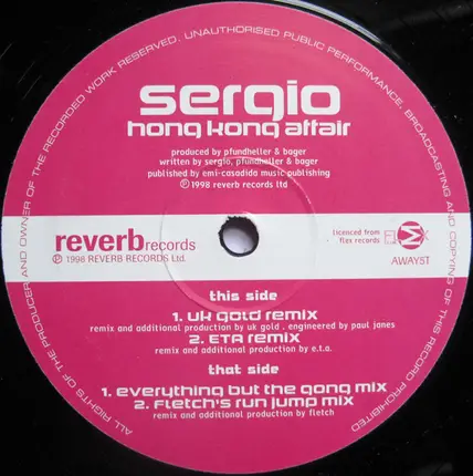 Sergio - Hong Kong Affair