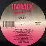 12inch Vinyl Single - Sergio - Let's Stay Together - Still sealed