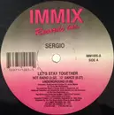 12inch Vinyl Single - Sergio - Let's Stay Together - Still sealed