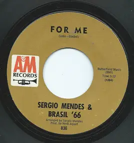Sergio Mendes - For Me / Gente (99 Lollipops)