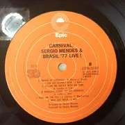LP - Sérgio Mendes & Brasil '77 - Carnival / Sergio Mendes & Brazil '77 Live! - Gatefold, Obi, Insert