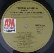 LP - Sérgio Mendes & Brasil '77 - In Concert - Insert