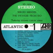 LP - Sérgio Mendes Featuring Antonio Carlos Jobim - The Swinger From Rio